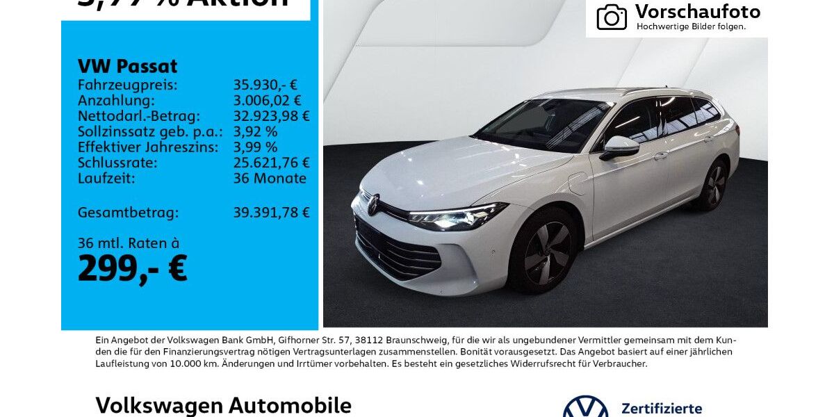 VW Passat 22.834 km 35.930 &euro; Leipzig 04277