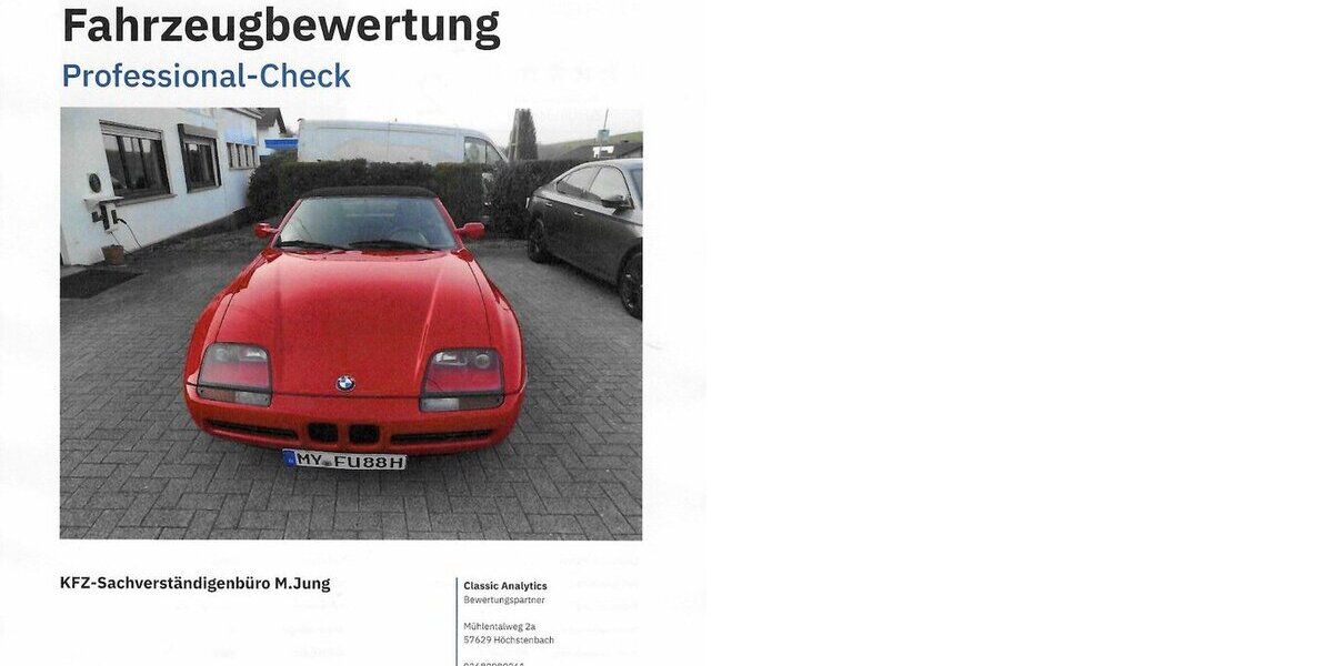 BMW Z1 87.824 km 46.000 &euro; Höchstenbach 57629