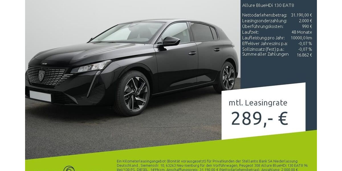 Peugeot 308 11.594 km 30.470 &euro; Bocholt 46395