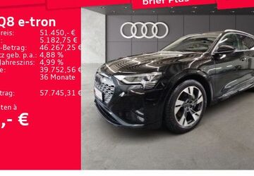 Audi Q8 e-tron 43.419 km 50.990 &euro; Frankfurt am Main 60326