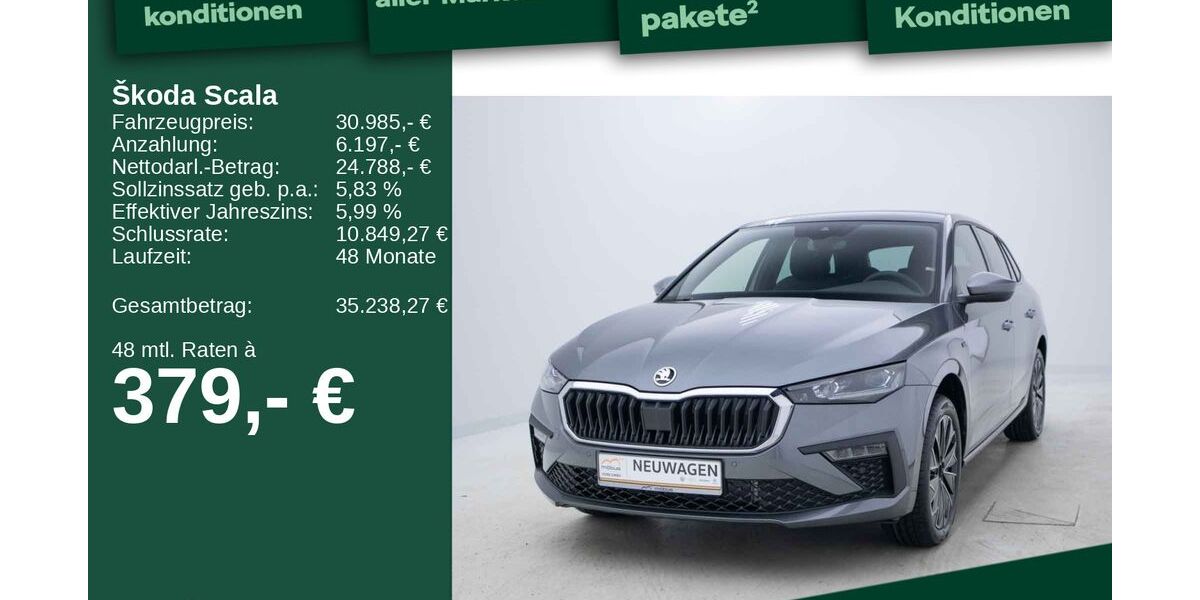 Skoda Scala 5.000 km 30.489 &euro; Berlin 13088