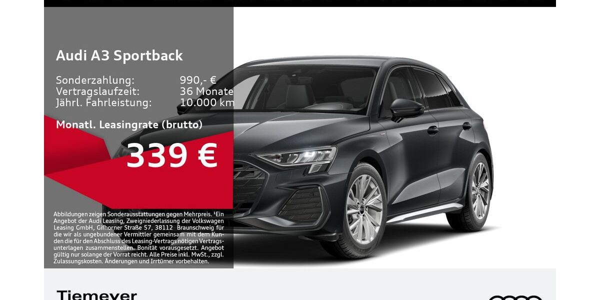 Audi A3 25.553 km 34.920 &euro; Bochum 44809