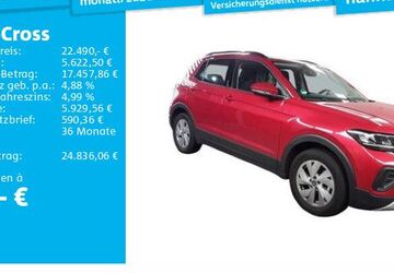 VW T-Cross 1.991 km 22.490 &euro; Lehrte 31275