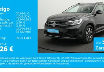 VW Taigo 3.511 km 20.310 &euro; Gersthofen 86368