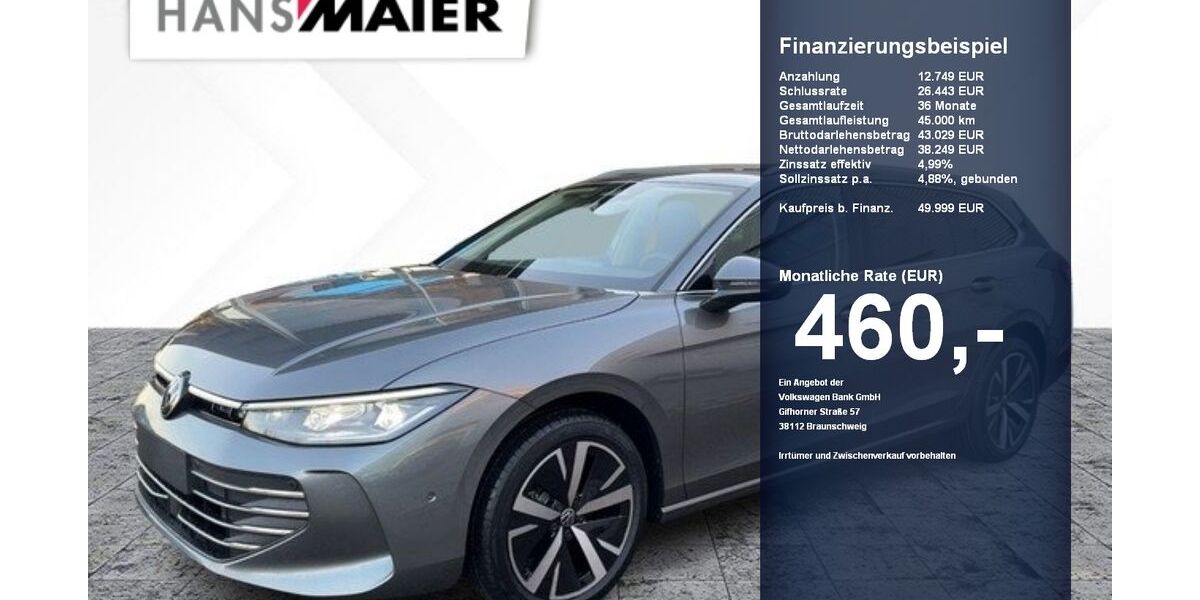 VW Passat 1.500 km 43.900 &euro; Erding 85435