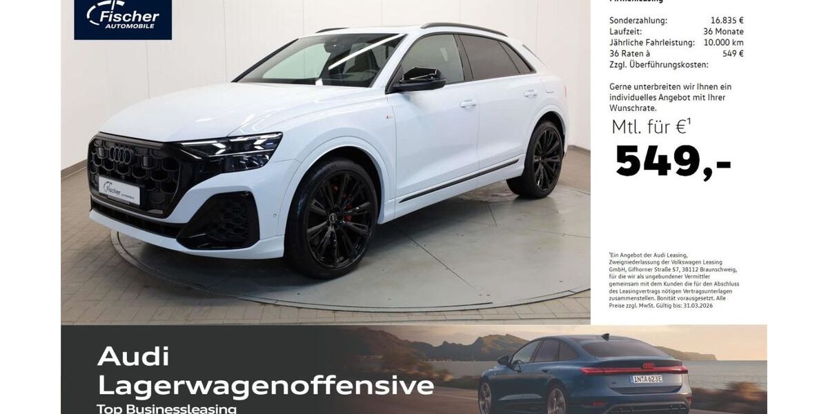 Audi Q8 3.000 km 107.880 &euro; Ursensollen 92289