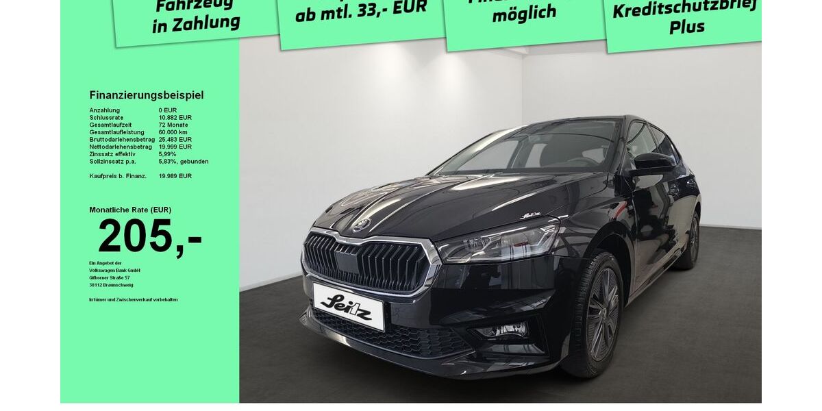 Skoda Fabia 17.040 km 19.989 &euro; Kempten 87439