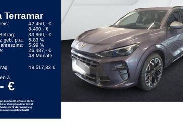 Cupra Terramar 4.261 km 42.450 &euro; Heidenheim 89518