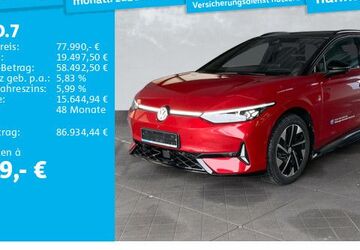 VW ID.7 4.850 km 77.990 &euro; Hannover 30519