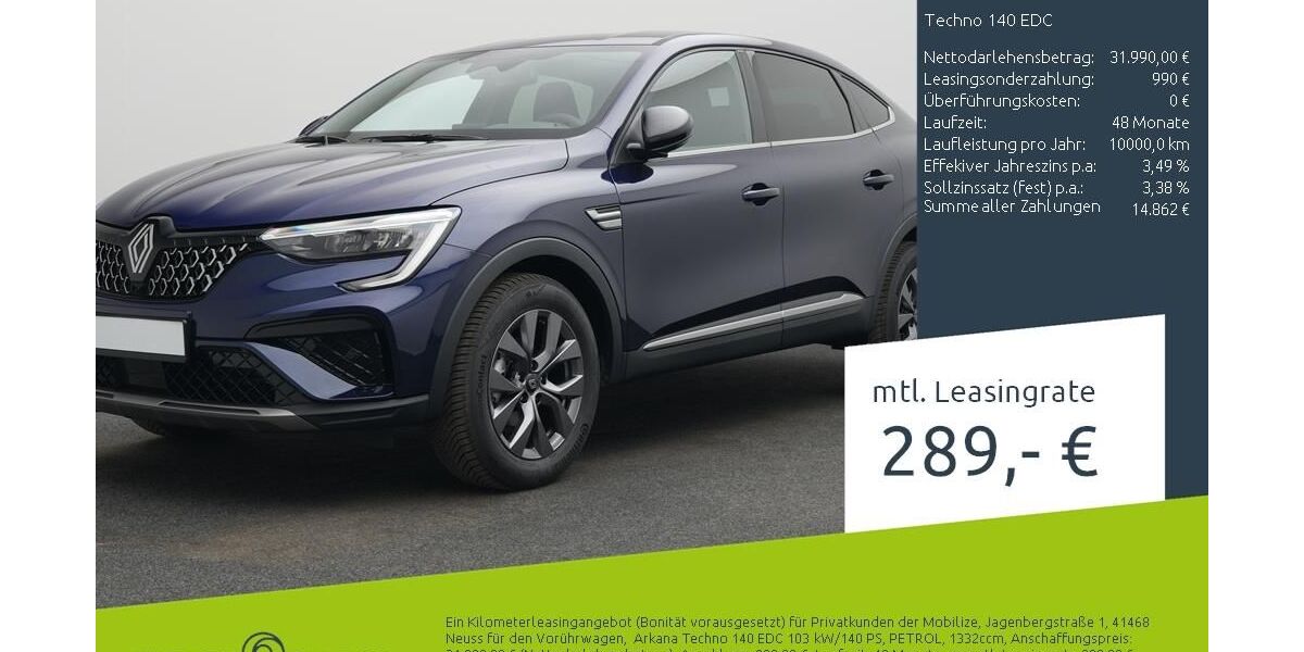 Renault Arkana 2.000 km 29.990 &euro; Bremen 28207