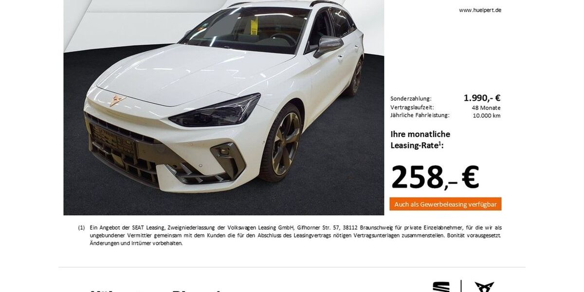 Cupra Leon 19.185 km 32.067 &euro; Dortmund 44269
