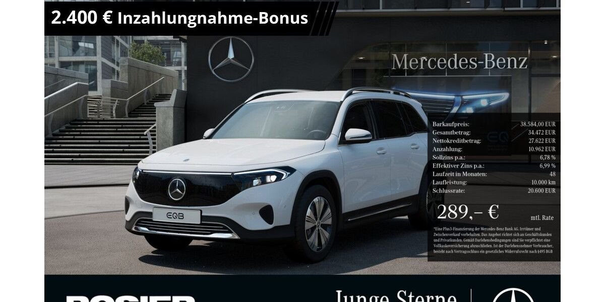 Mercedes-Benz EQB 8.815 km 36.999 &euro; Menden 58706