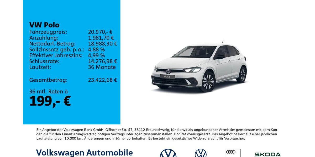 VW Polo 7.500 km 20.970 &euro; Leipzig 04277