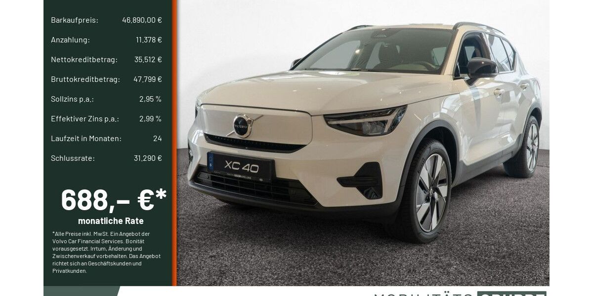 Volvo EX40 7.000 km 43.890 &euro; Remscheid 42855