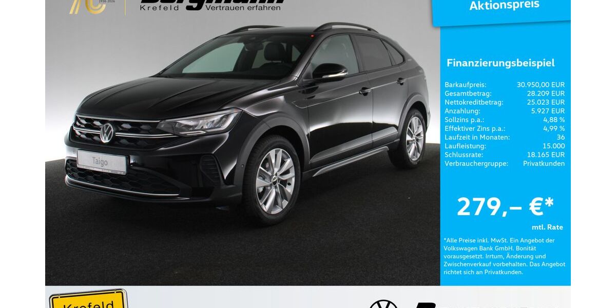 VW Taigo 2.500 km 30.950 &euro; Krefeld 47803