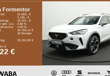 Cupra Formentor 35.732 km 30.770 &euro; Gersthofen 86368