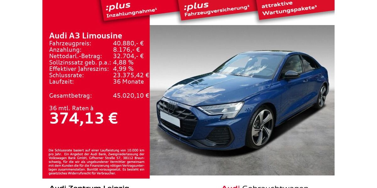 Audi A3 5.706 km 39.440 &euro; Leipzig 04129