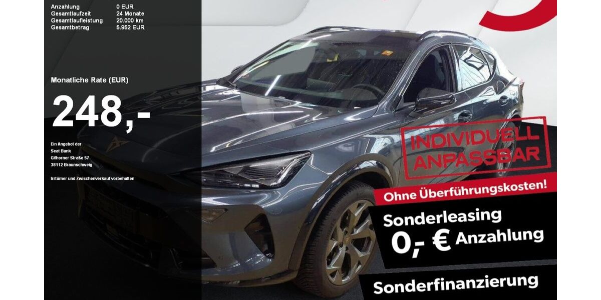 Cupra Formentor 26.500 km 31.440 &euro; Wackersdorf 92442