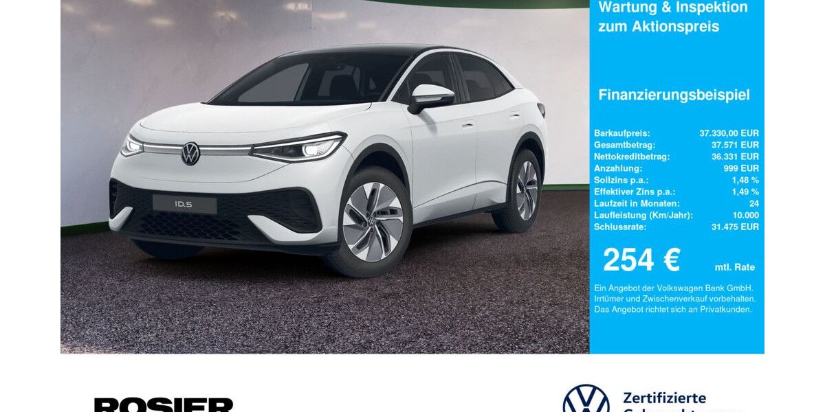 VW ID.5 4.565 km 36.990 &euro; Menden 58706
