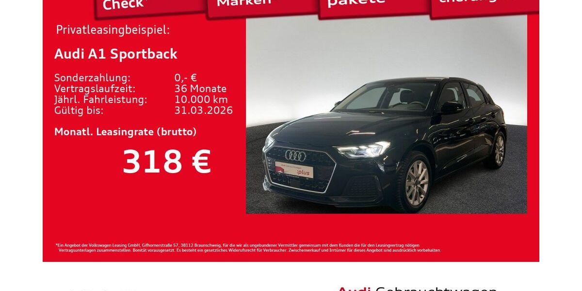 Audi A1 1.890 km 25.440 &euro; Hamburg 20537