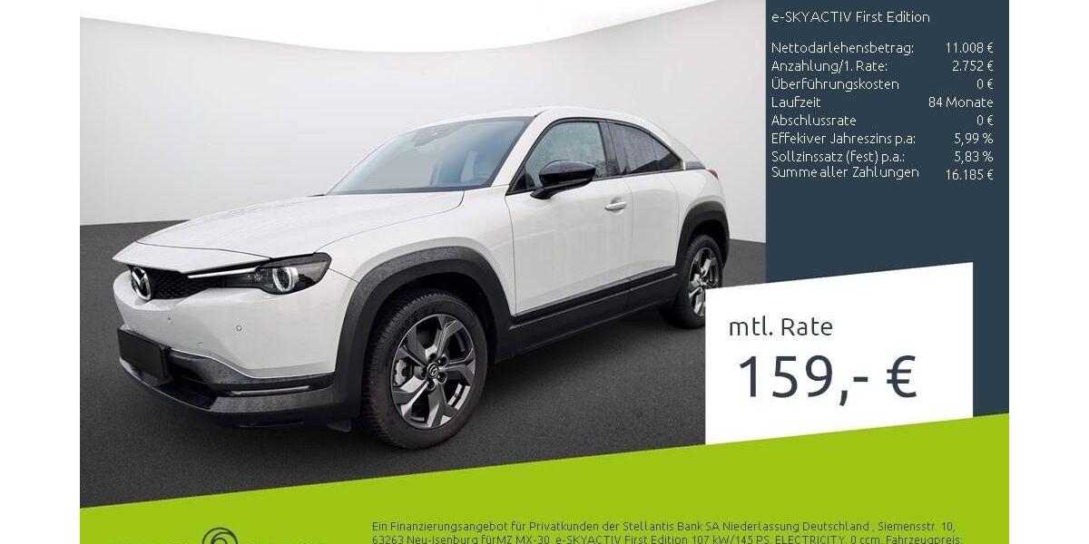 Mazda MX-30 31.579 km 13.760 &euro; Bocholt 46395