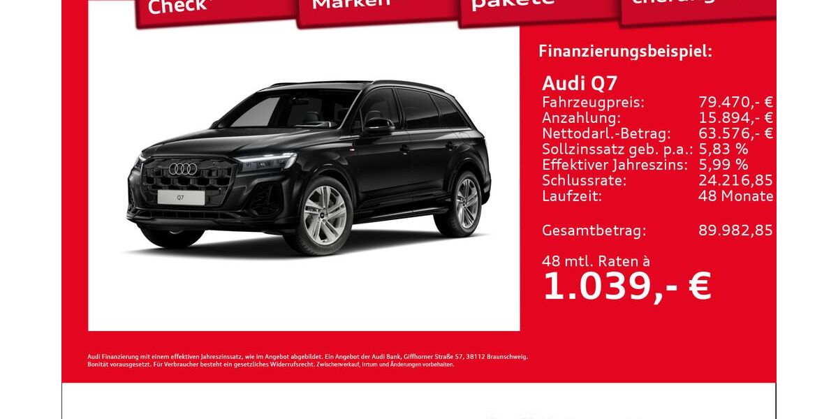 Audi Q7 24.049 km 79.470 &euro; Hamburg 22419