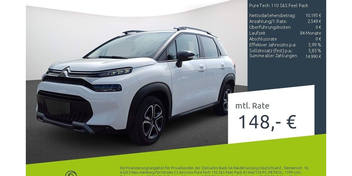 Citroen C3 Aircross 39.908 km 12.744 &euro; Borken 46325