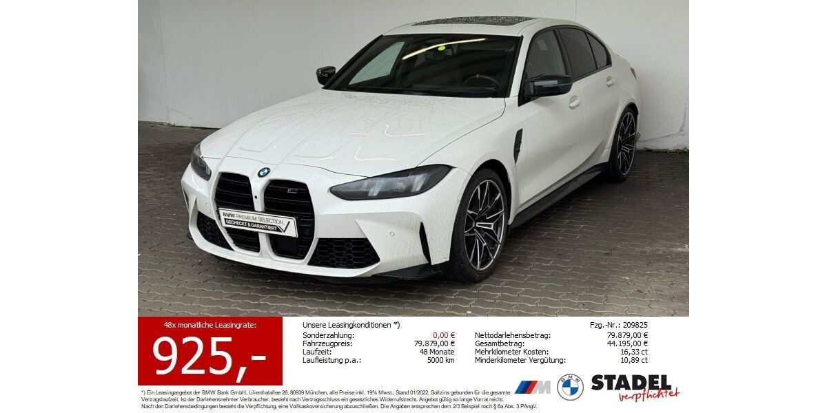 BMW M3 24.816 km 76.888 &euro; Heilbronn 74074