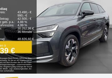 Skoda Kodiaq 9.900 km 43.490 &euro; Duisburg 47059