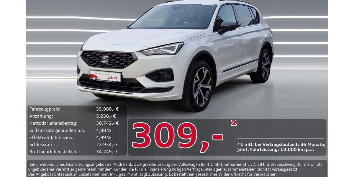 Seat Tarraco 33.451 km 35.980 &euro; Ingolstadt 85057