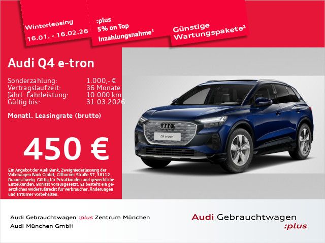 Audi Q4 e-tron 16.488 km 46.521 &euro; Eching 85386