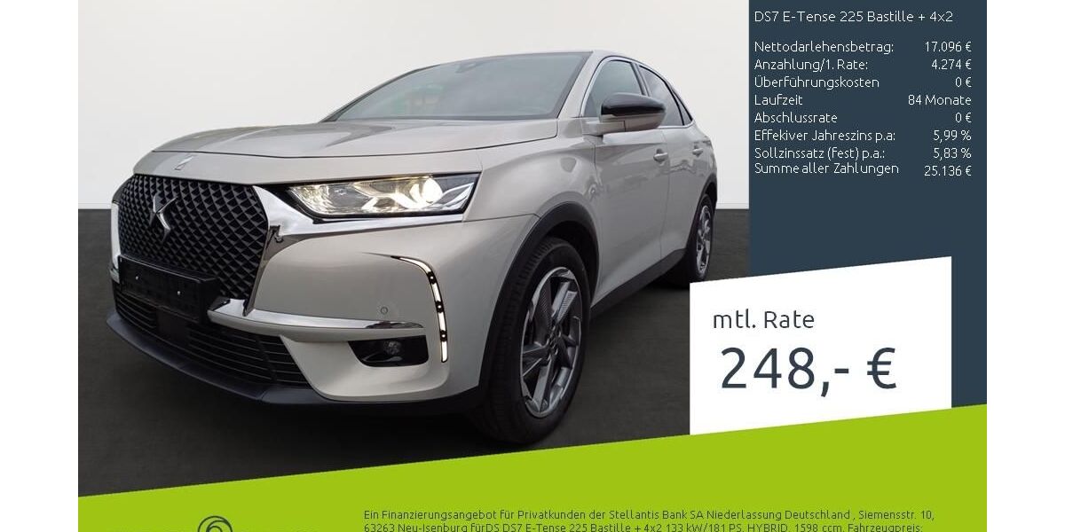 DS Automobiles DS7 (Crossback) 28.711 km 21.870 &euro; Dülmen 48249