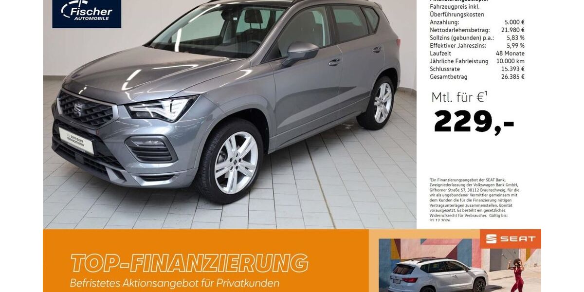 Seat Ateca 14.990 km 26.980 &euro; Amberg 92224