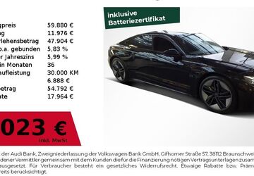 Audi e-tron GT 31.398 km 59.880 &euro; Nürnberg 90441