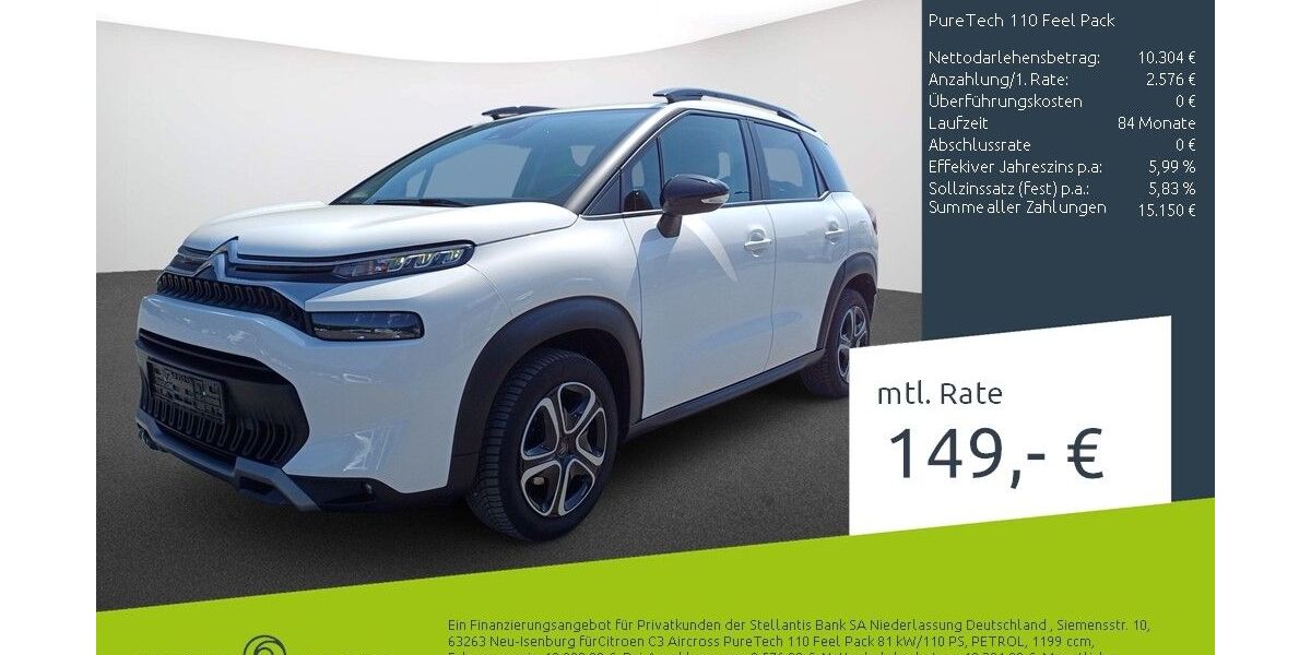 Citroen C3 Aircross 36.035 km 12.880 &euro; Borken 46325