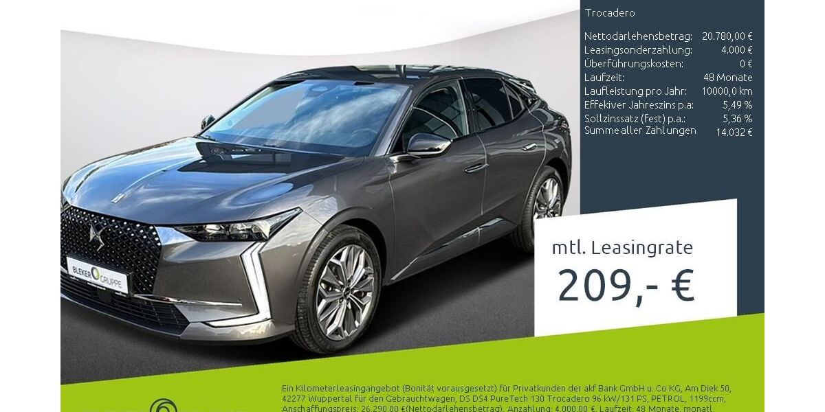 DS Automobiles DS4 6.885 km 20.170 &euro; Dülmen 48249