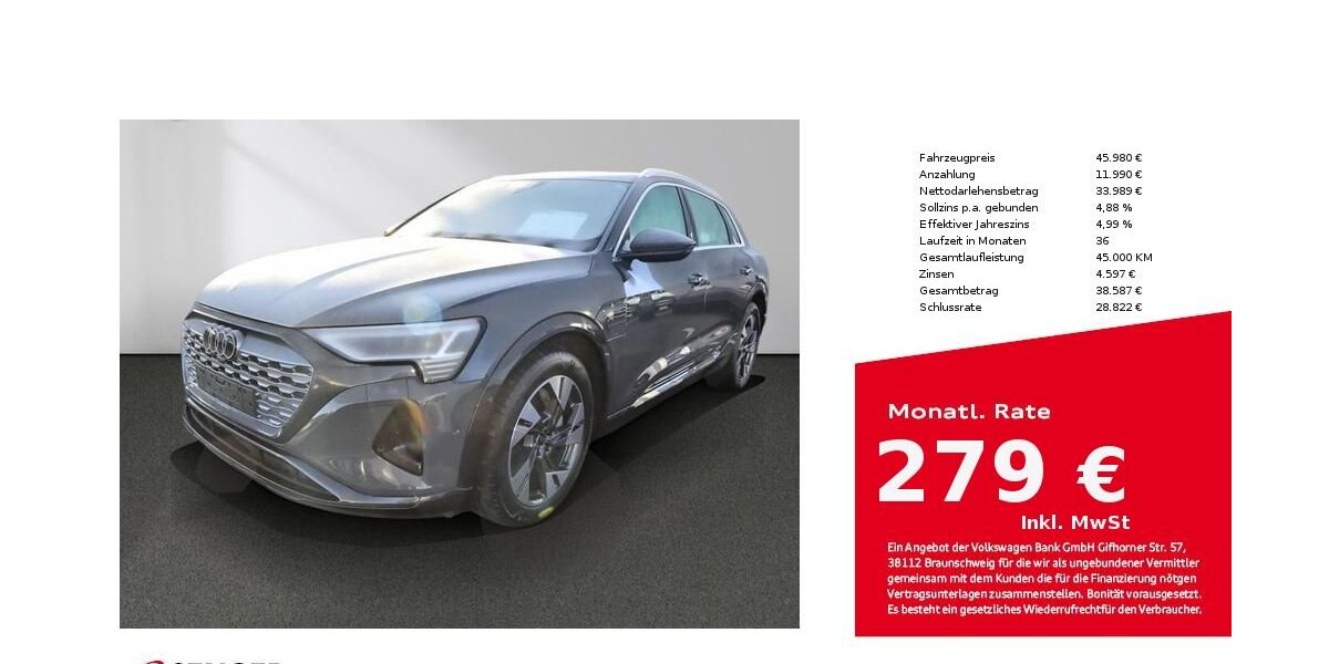Audi Q8 e-tron 44.100 km 45.380 &euro; Lübeck 23556