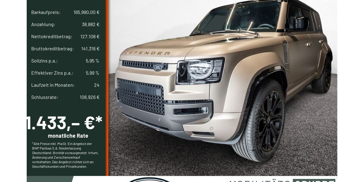 Land Rover Defender 10.000 km 165.990 &euro; Engelskirchen 51766