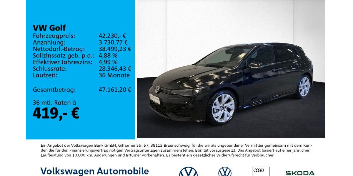 VW Golf 7.900 km 42.230 &euro; Leipzig 04178