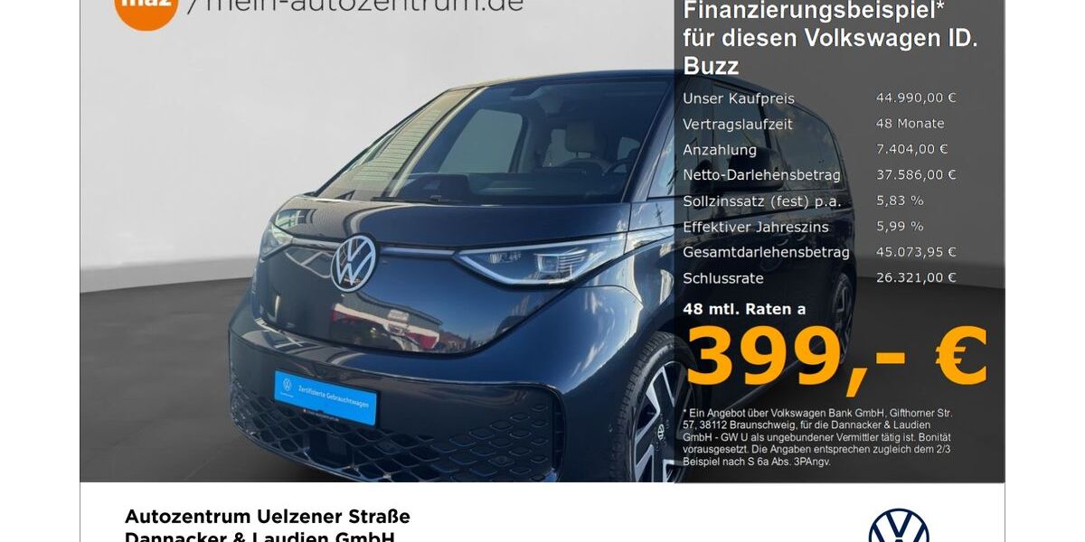 VW ID. Buzz 40.647 km 44.990 &euro; Lüneburg 21335