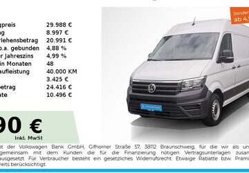VW Crafter 94.350 km 29.512 &euro; Nürnberg 90441