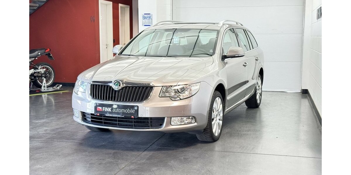 Skoda Superb Elegance elektr. Sitze & Panoramadach 104.000 km 9.999 &euro; Lich 35423