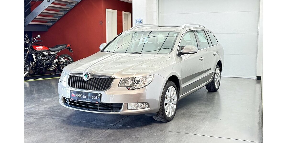 Skoda Superb Elegance elektr. Sitze & Panoramadach 104.000 km 9.999 &euro; Lich 35423