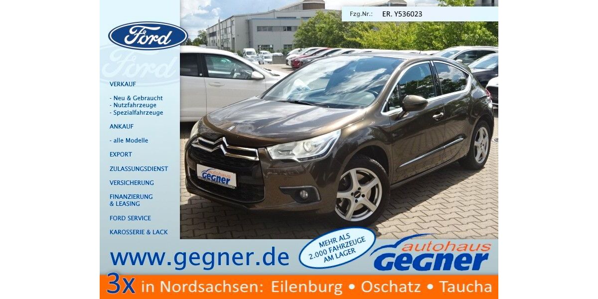 Citroen DS4 134.677 km 5.440 &euro; Eilenburg 04838