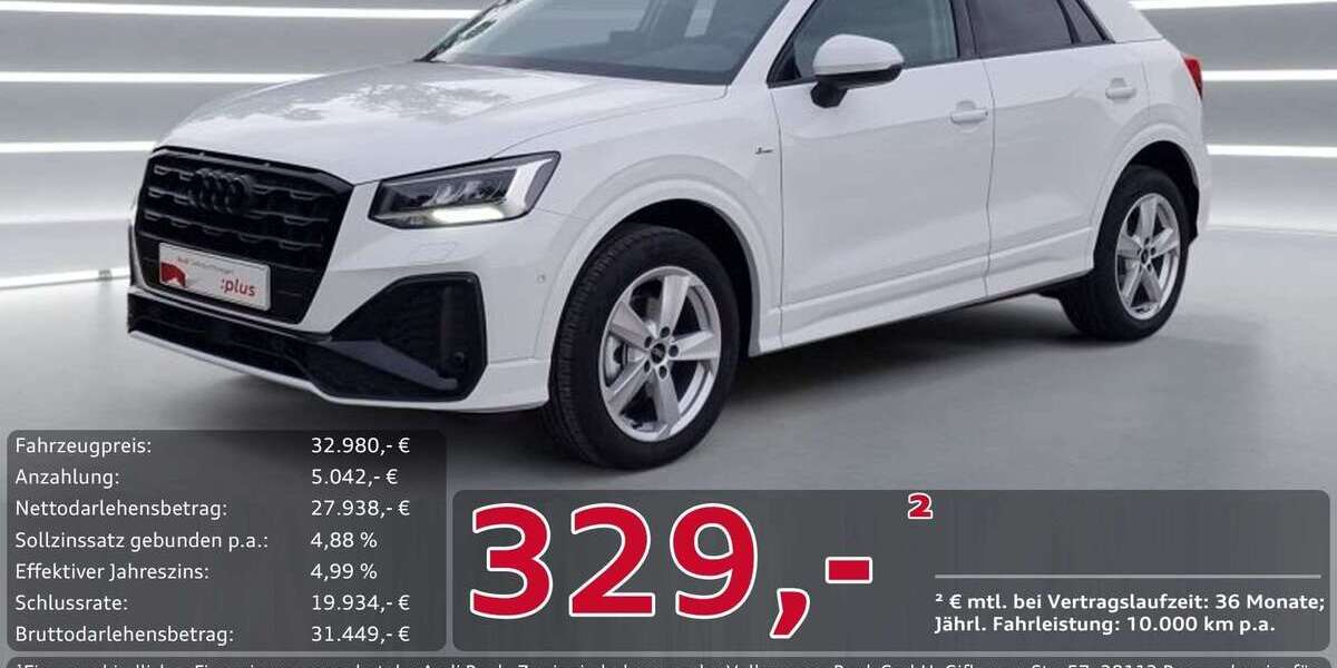 Audi Q2 11.300 km 32.980 &euro; Ingolstadt 85057