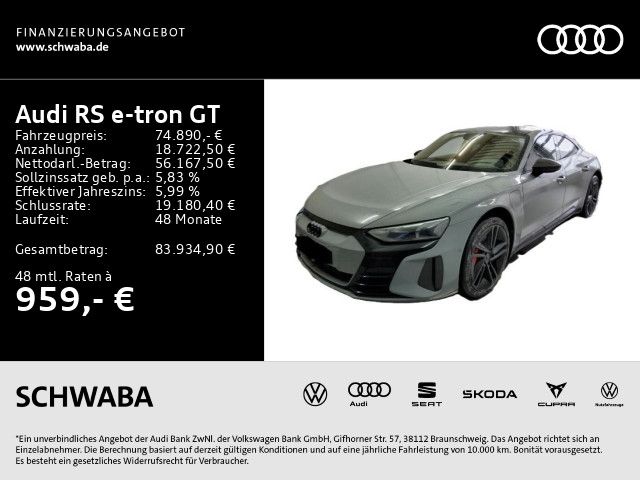 Audi RS e-tron GT 43.500 km 74.890 &euro; Gersthofen 86368