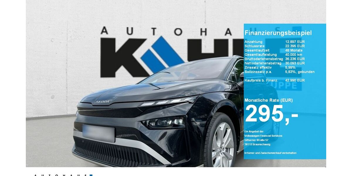 Skoda Enyaq 12.500 km 42.990 &euro; Walsrode 29664