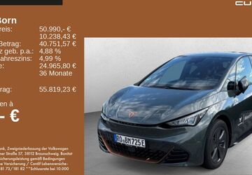 Cupra Born 6.000 km 50.990 &euro; Feldkirchen-Westerham 83620