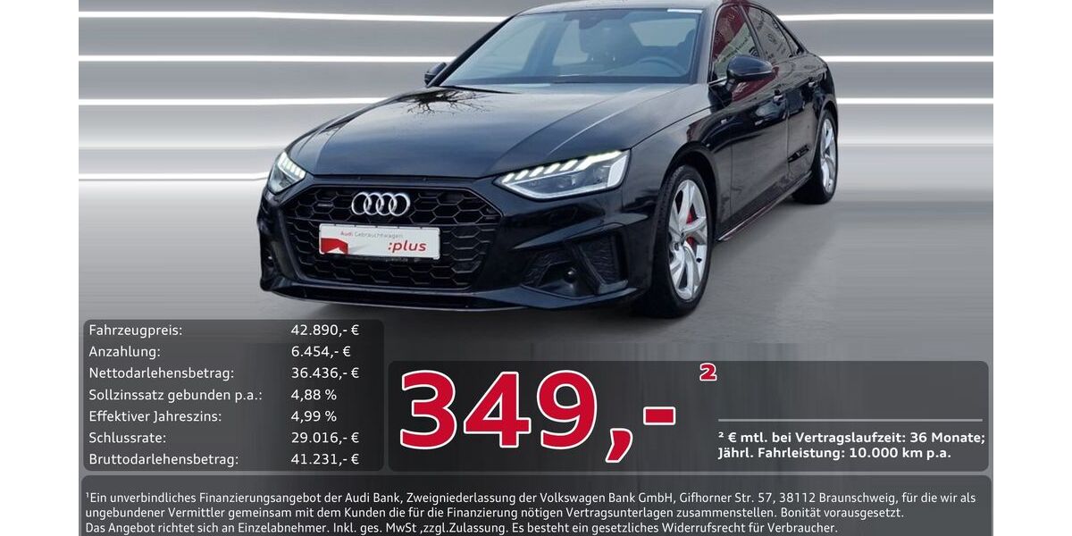 Audi A4 16.977 km 42.890 &euro; Ingolstadt 85057