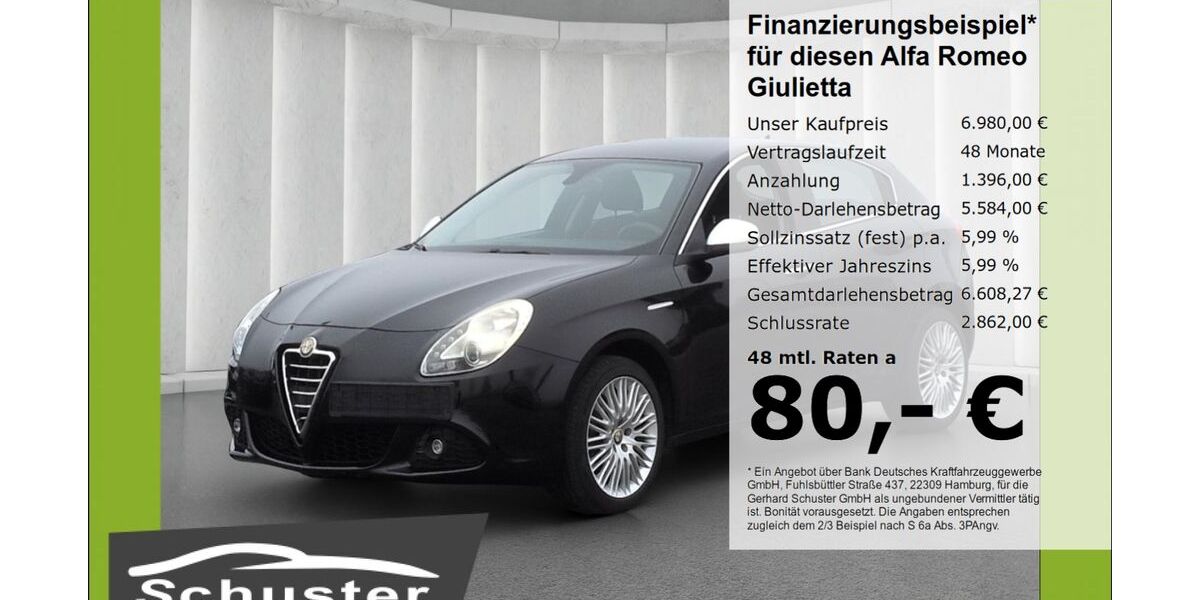 Alfa Romeo Giulietta 98.362 km 6.980 &euro; Ruhstorf 94099